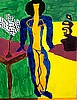 Woman with Decor by Lulu T.